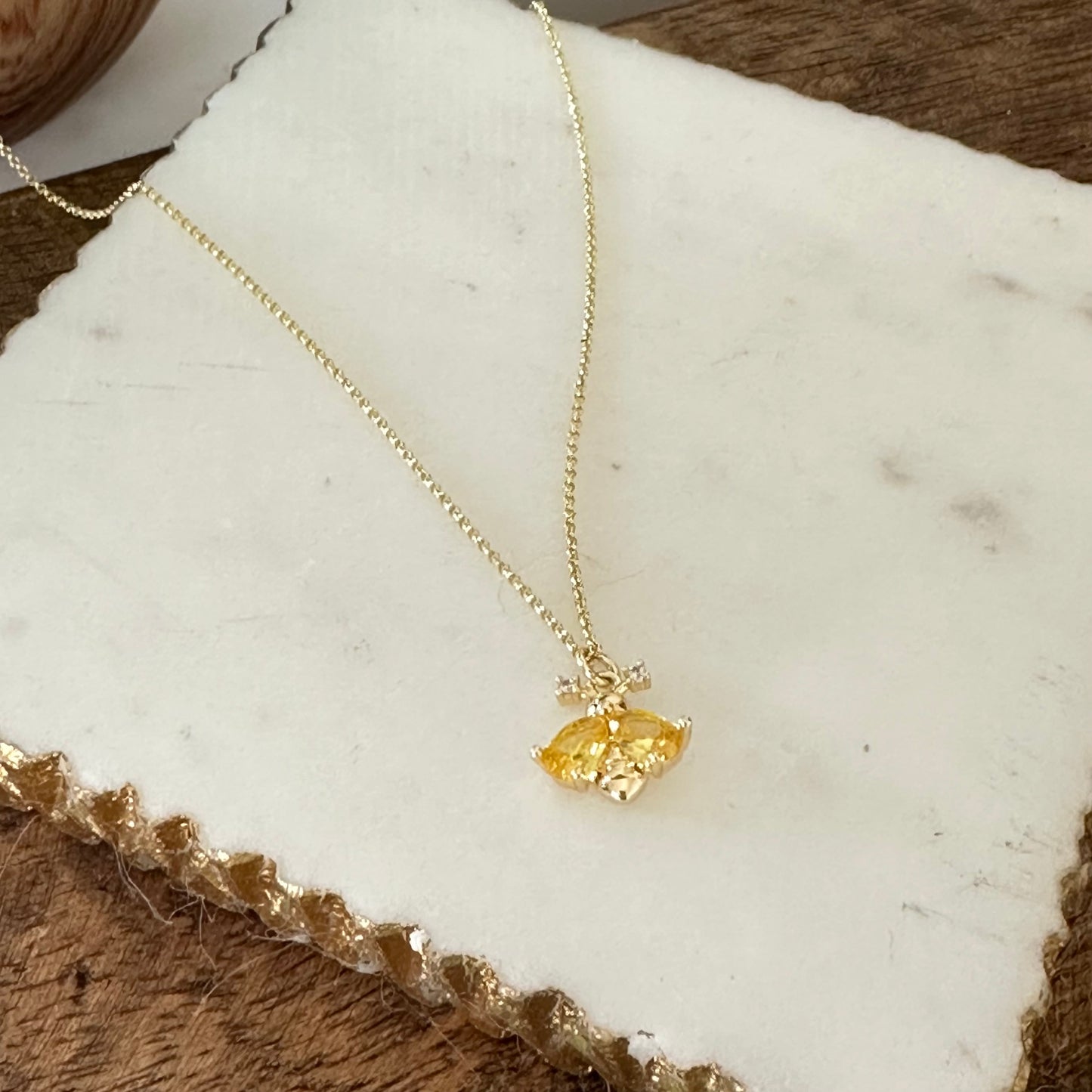 Melissa Dainty Bee Necklace